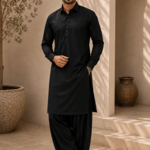 GRACE Men's Premium Wash & Wear - Jet Black Shade #01