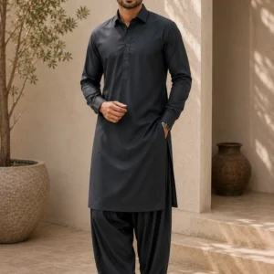 GRACE Men's Premium Wash & Wear - Ash Black #04