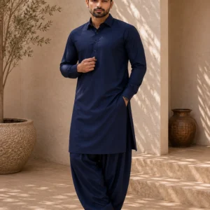 GRACE Men's Premium Wash & Wear - Deep Royal Blue #07