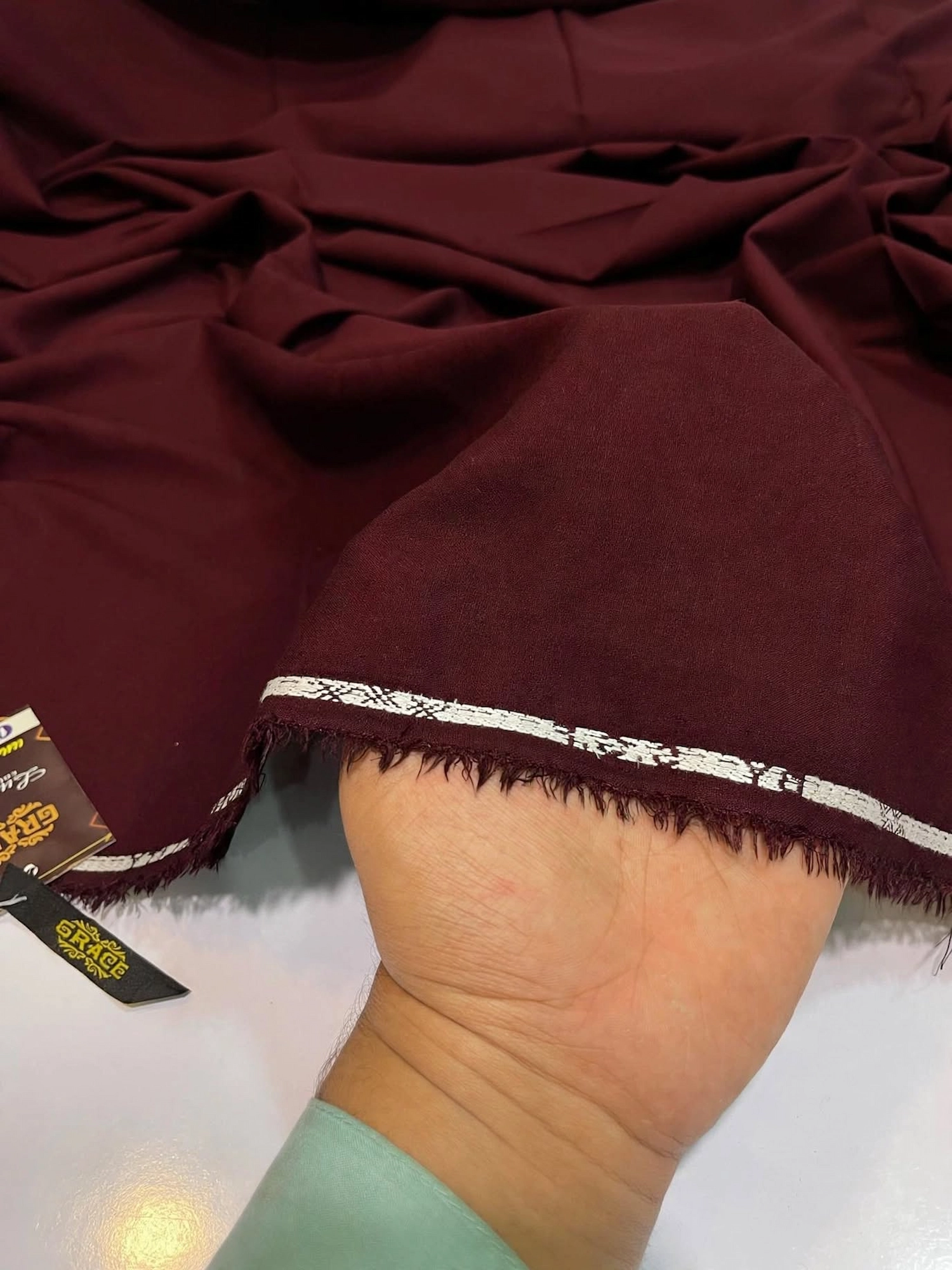 GRACE Men's Premium Wash & Wear - Deep Royal Maroon #08 - Image 3